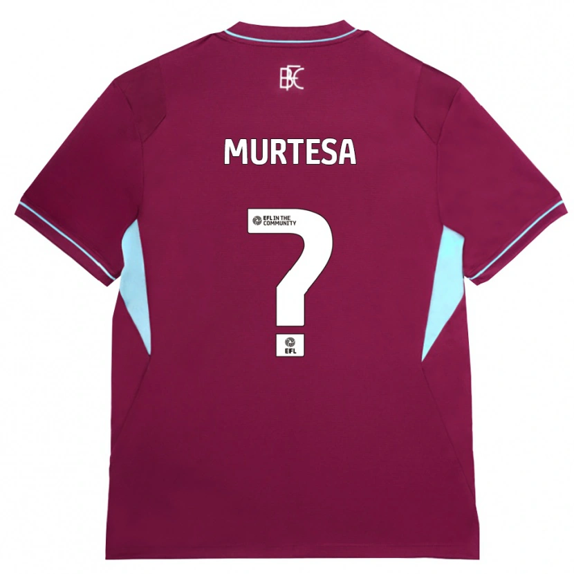 Danxen Heren Anwar Murtesa #0 Bordeaux Groen Thuisshirt Thuistenue 2026/27 T-Shirt België