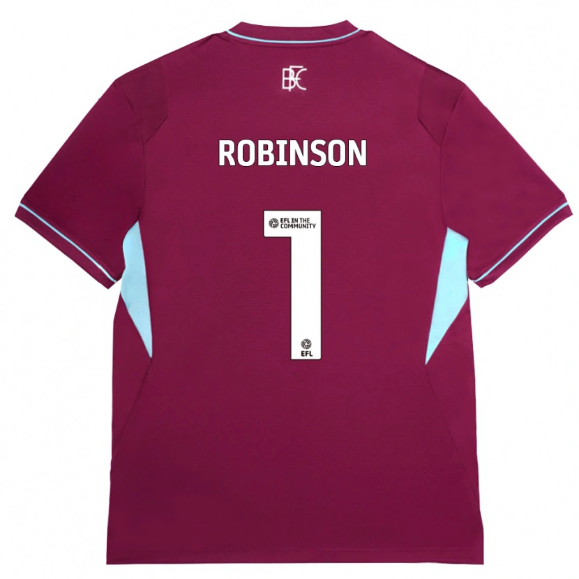 Danxen Heren Jack Robinson #1 Bordeaux Groen Thuisshirt Thuistenue 2026/27 T-Shirt België