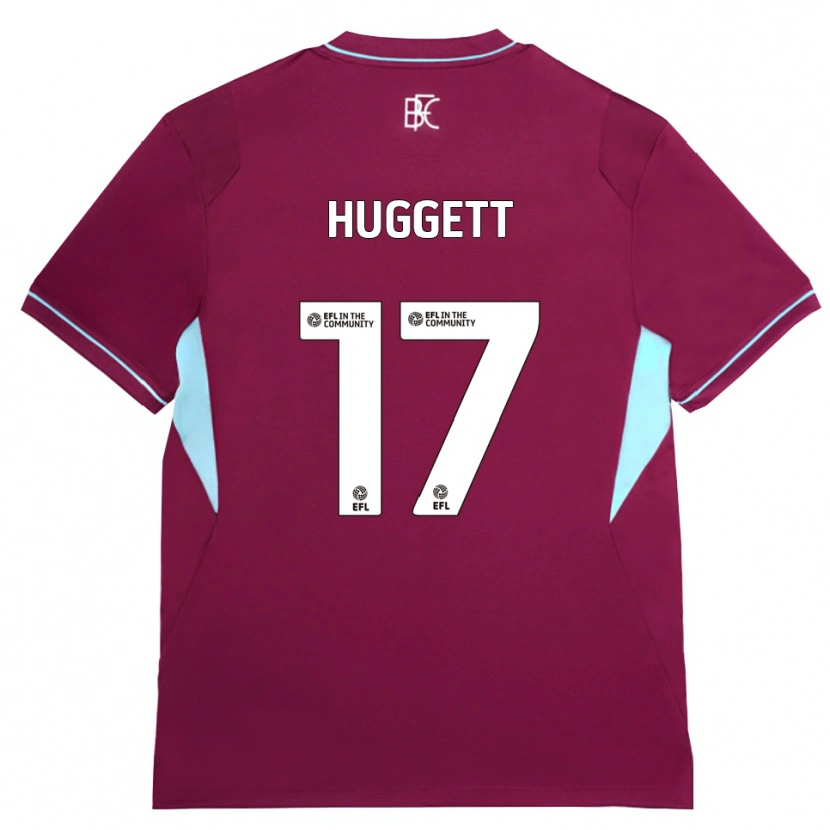 Danxen Heren Aiden Huggett #17 Bordeaux Groen Thuisshirt Thuistenue 2026/27 T-Shirt België