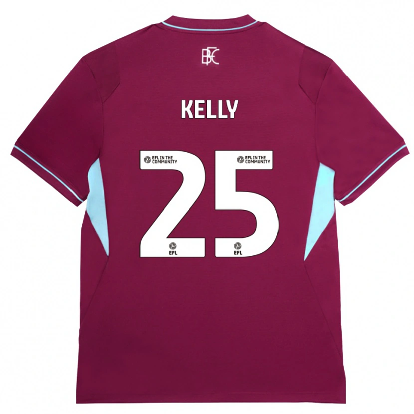 Danxen Heren Aimee Kelly #25 Bordeaux Groen Thuisshirt Thuistenue 2026/27 T-Shirt België
