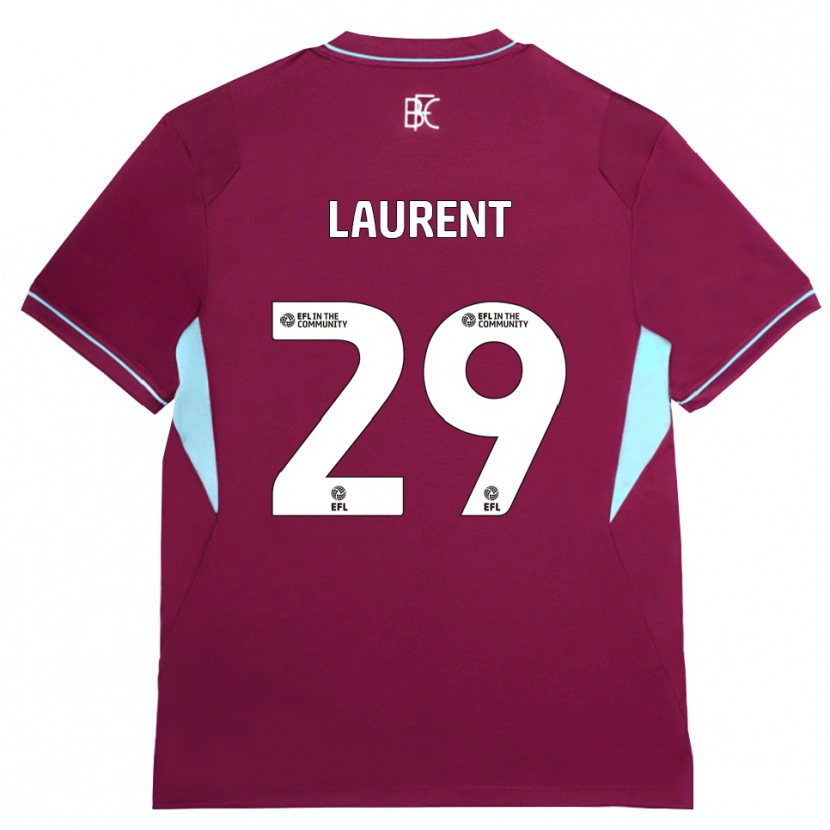 Danxen Heren Josh Laurent #29 Bordeaux Groen Thuisshirt Thuistenue 2026/27 T-Shirt België
