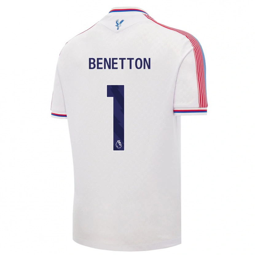 Danxen Heren Lucca Benetton #1 Wit Rood Blauw Thuisshirt Thuistenue 2026/27 T-Shirt België