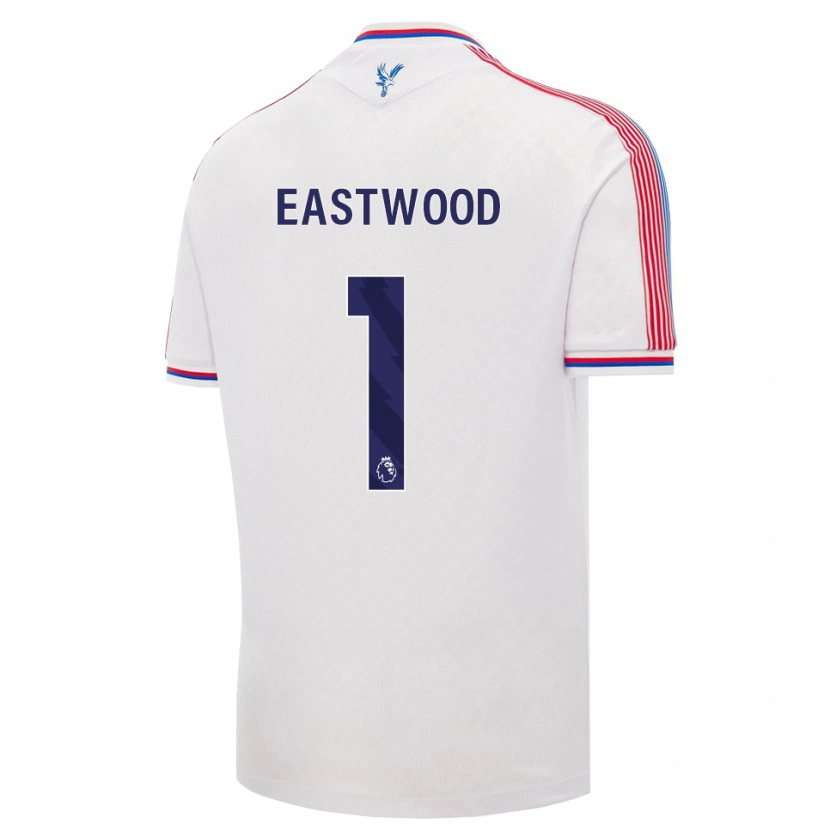 Danxen Heren Billy Eastwood #1 Wit Rood Blauw Thuisshirt Thuistenue 2026/27 T-Shirt België