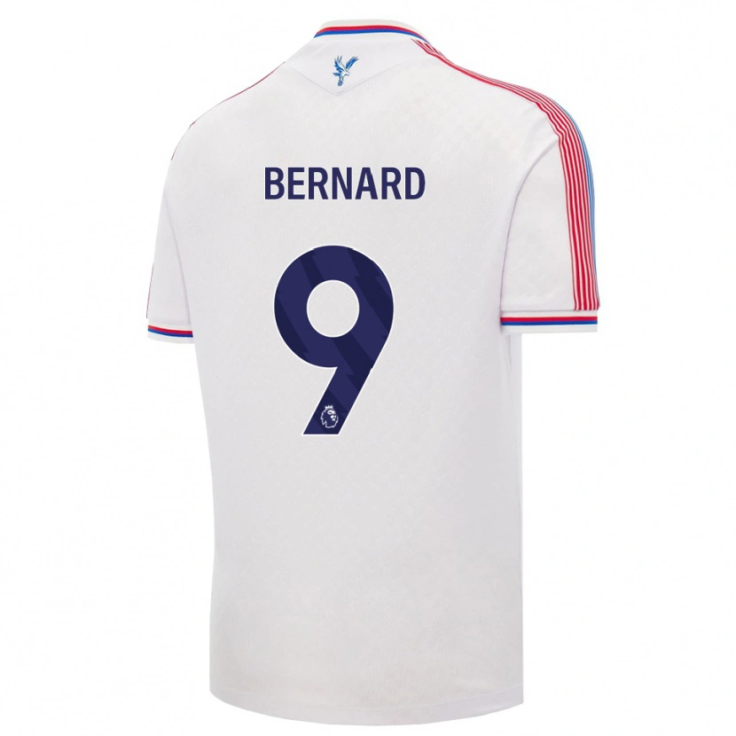 Danxen Heren Mylo Bernard #9 Wit Rood Blauw Thuisshirt Thuistenue 2026/27 T-Shirt België