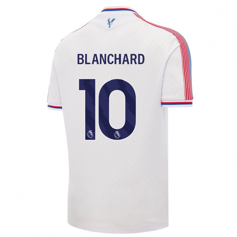 Danxen Heren Annabel Blanchard #10 Wit Rood Blauw Thuisshirt Thuistenue 2026/27 T-Shirt België