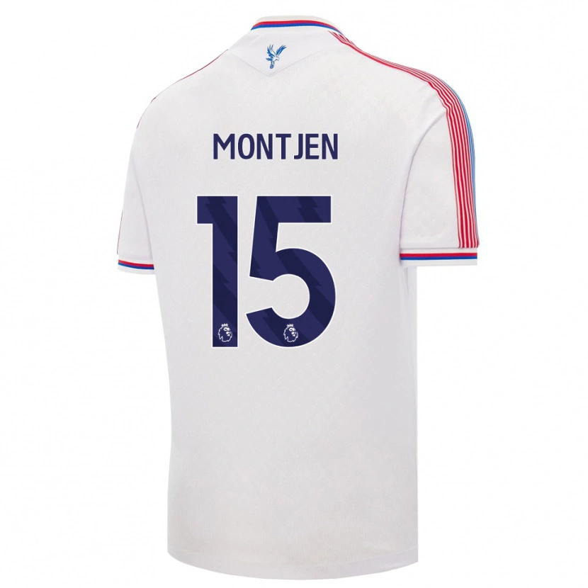 Danxen Heren David Angibeaud #15 Wit Rood Blauw Thuisshirt Thuistenue 2026/27 T-Shirt België