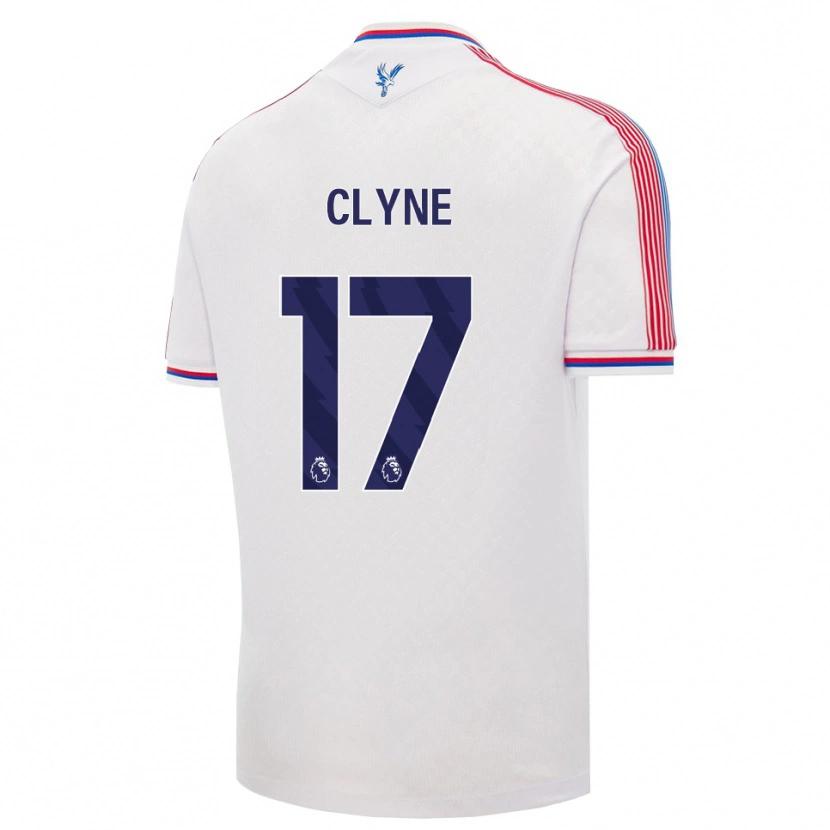 Danxen Heren Nathaniel Clyne #17 Wit Rood Blauw Thuisshirt Thuistenue 2026/27 T-Shirt België