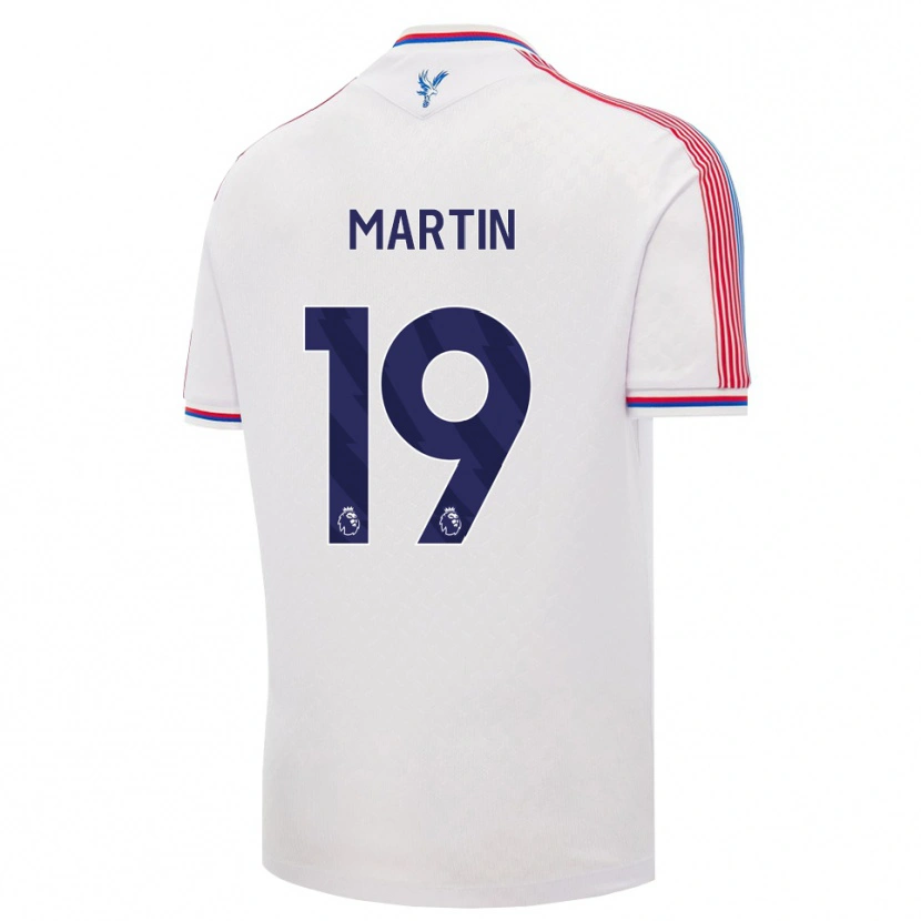 Danxen Heren Donte Martin #19 Wit Rood Blauw Thuisshirt Thuistenue 2026/27 T-Shirt België