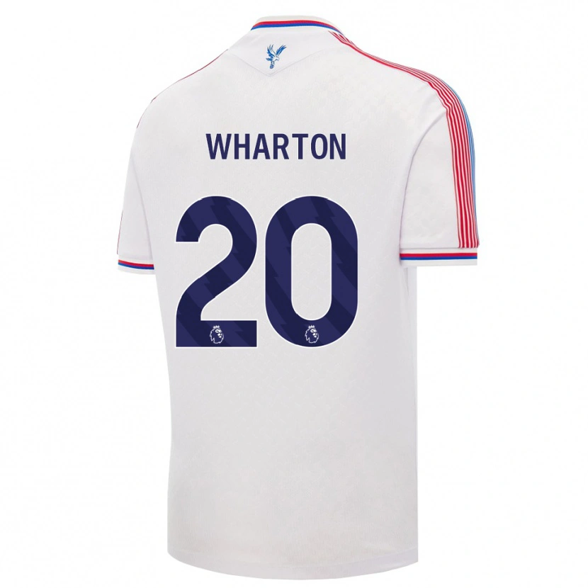 Danxen Heren Adam Wharton #20 Wit Rood Blauw Thuisshirt Thuistenue 2026/27 T-Shirt België