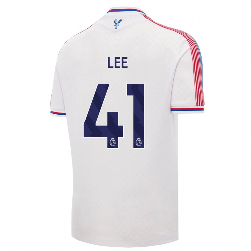 Danxen Heren Harry Lee #41 Wit Rood Blauw Thuisshirt Thuistenue 2026/27 T-Shirt België