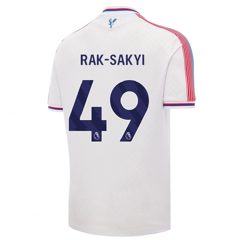 Danxen Heren Jesurun Rak-Sakyi #49 Wit Rood Blauw Thuisshirt Thuistenue 2026/27 T-Shirt België
