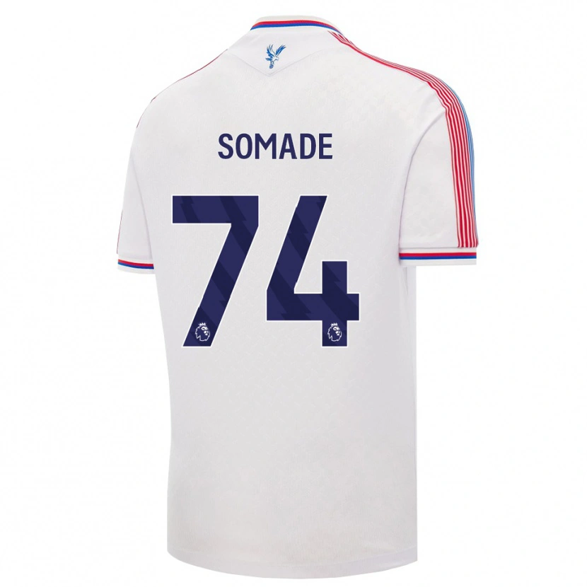 Danxen Heren Sean Somade #74 Wit Rood Blauw Thuisshirt Thuistenue 2026/27 T-Shirt België