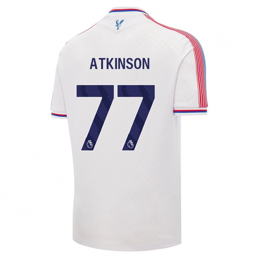 Danxen Heren Isibeal Atkinson #77 Wit Rood Blauw Thuisshirt Thuistenue 2026/27 T-Shirt België