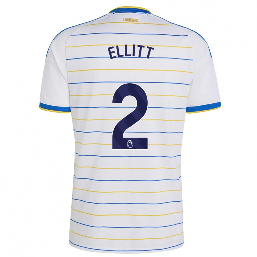 Danxen Heren Izzy Ellitt #2 Rood Geel Blauw Thuisshirt Thuistenue 2026/27 T-Shirt België
