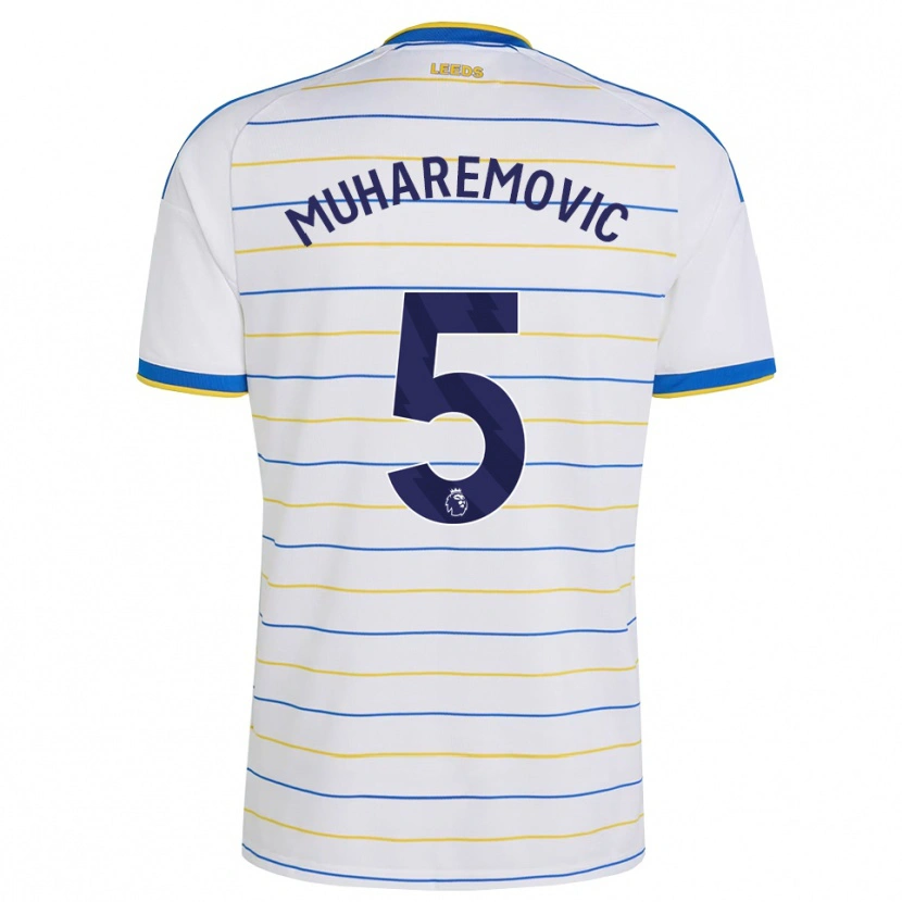 Danxen Heren Tarik Muharemović #5 Rood Geel Blauw Thuisshirt Thuistenue 2026/27 T-Shirt België