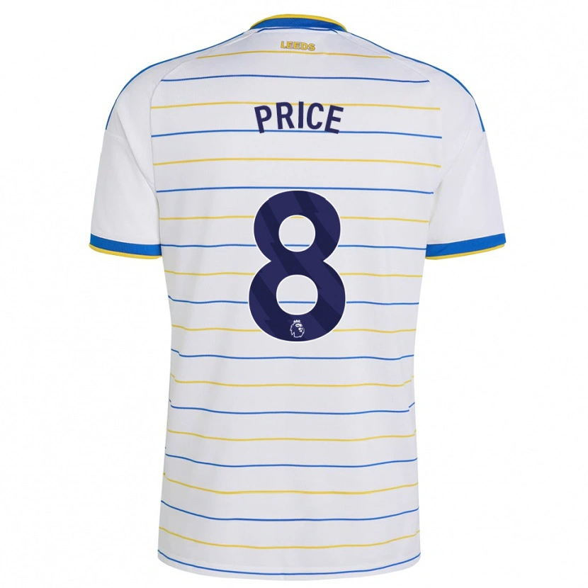 Danxen Heren Leoni Price #8 Rood Geel Blauw Thuisshirt Thuistenue 2026/27 T-Shirt België
