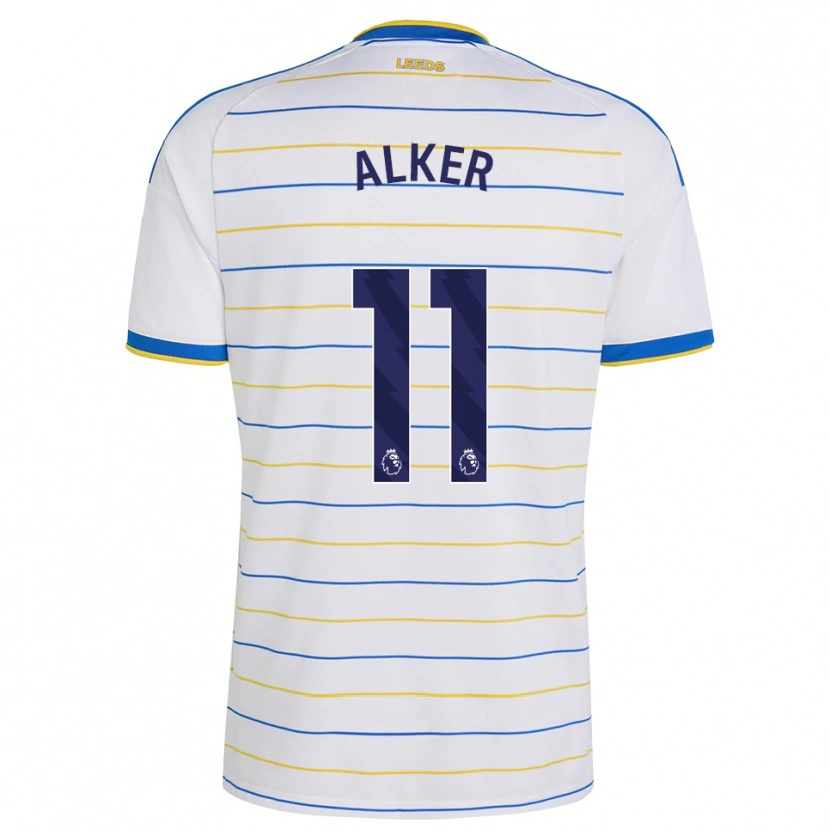 Danxen Heren Samuel Alker #11 Rood Geel Blauw Thuisshirt Thuistenue 2026/27 T-Shirt België