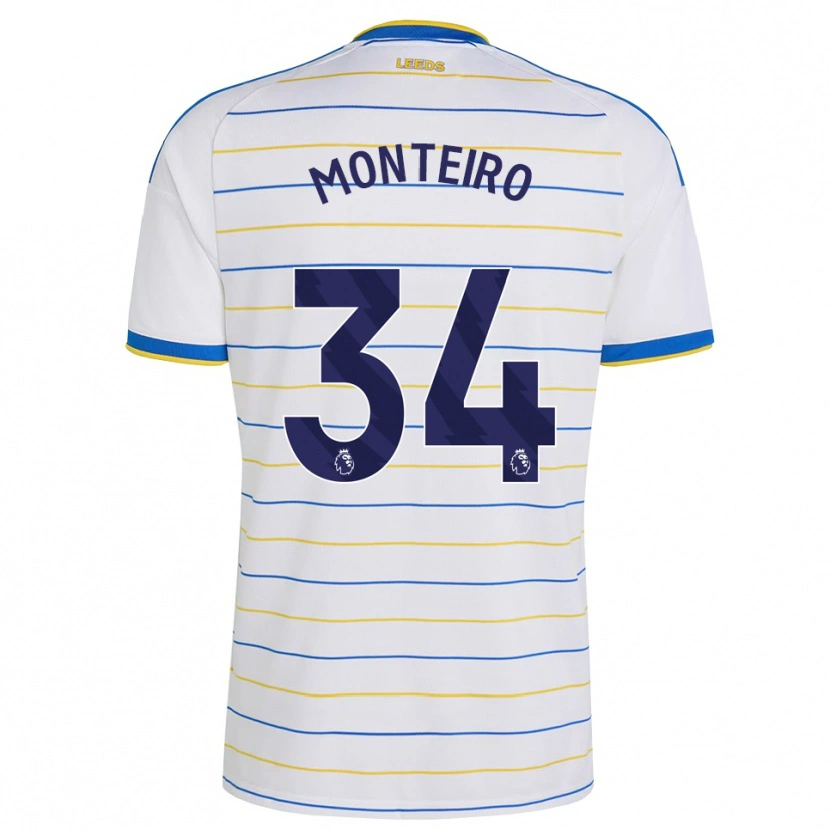 Danxen Heren Diogo Monteiro #34 Rood Geel Blauw Thuisshirt Thuistenue 2026/27 T-Shirt België