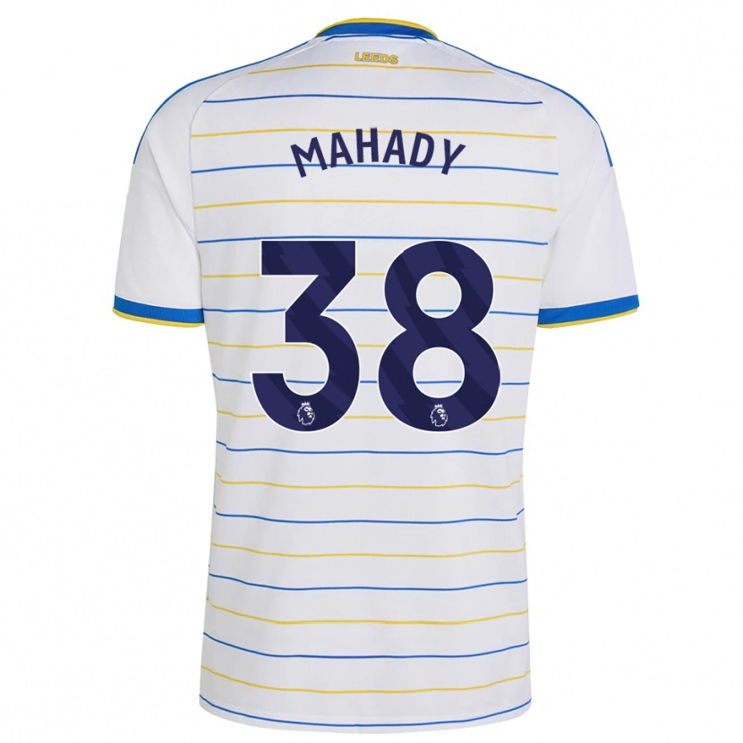 Danxen Heren Rory Mahady #38 Rood Geel Blauw Thuisshirt Thuistenue 2026/27 T-Shirt België