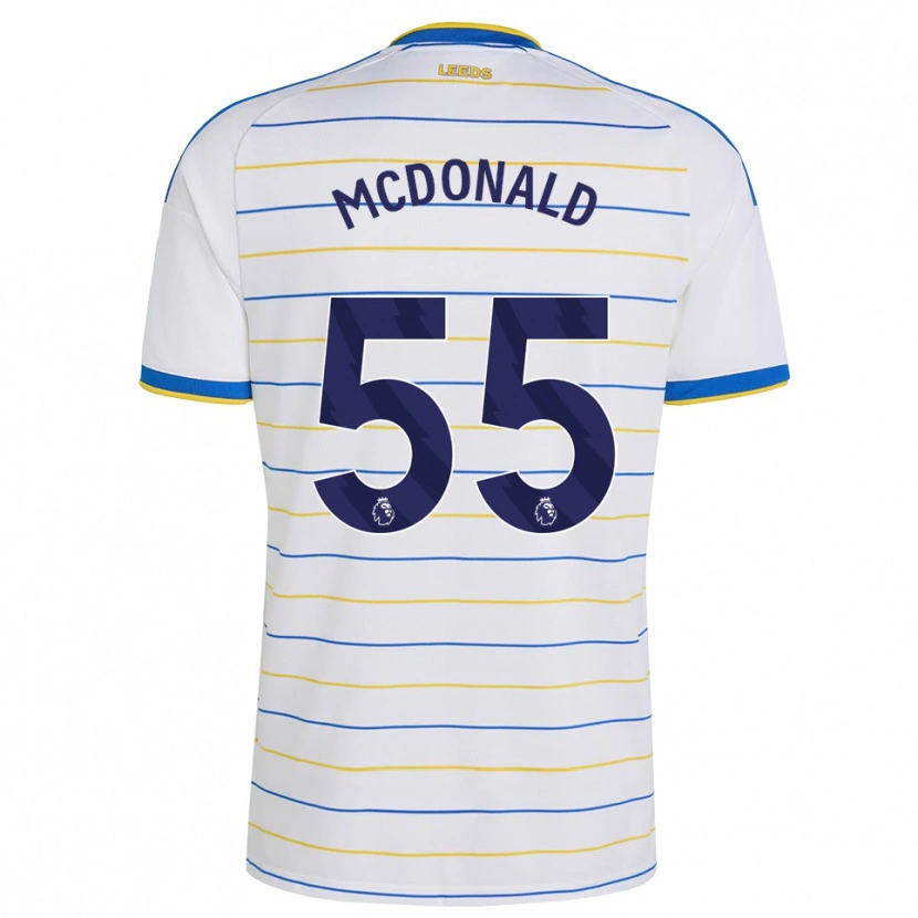 Danxen Heren Josh Mcdonald #55 Rood Geel Blauw Thuisshirt Thuistenue 2026/27 T-Shirt België