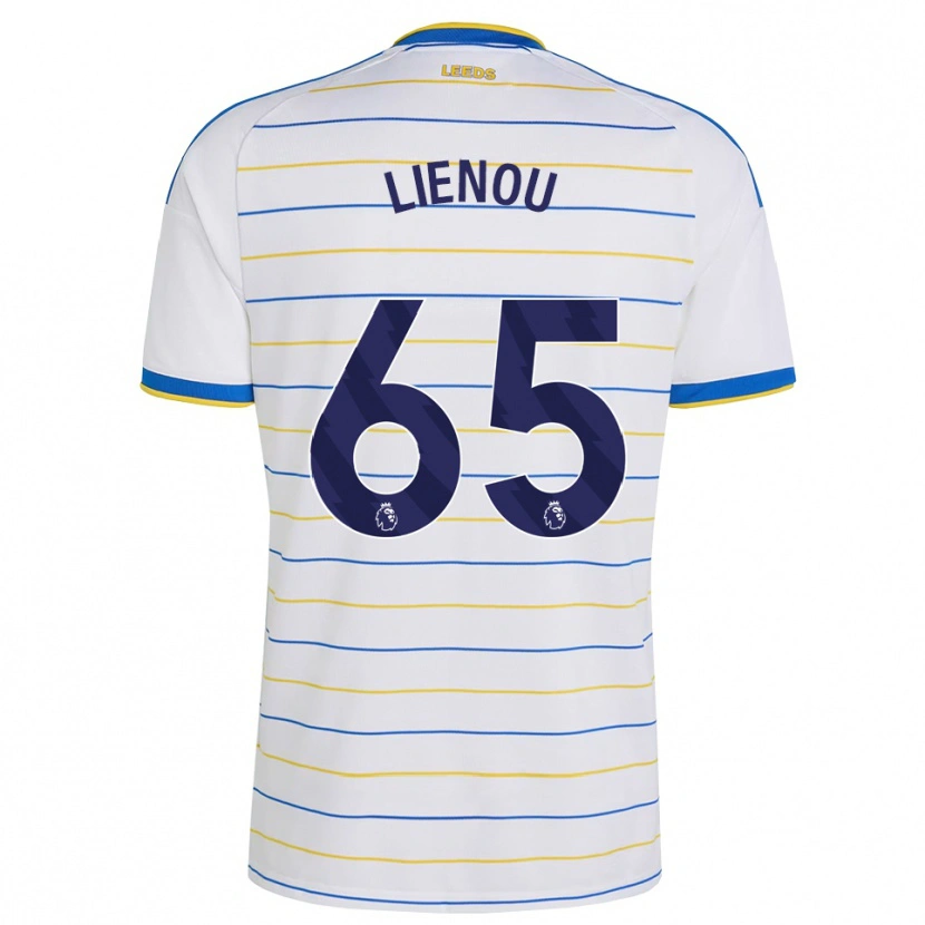 Danxen Heren Jayden Lienou #65 Rood Geel Blauw Thuisshirt Thuistenue 2026/27 T-Shirt België