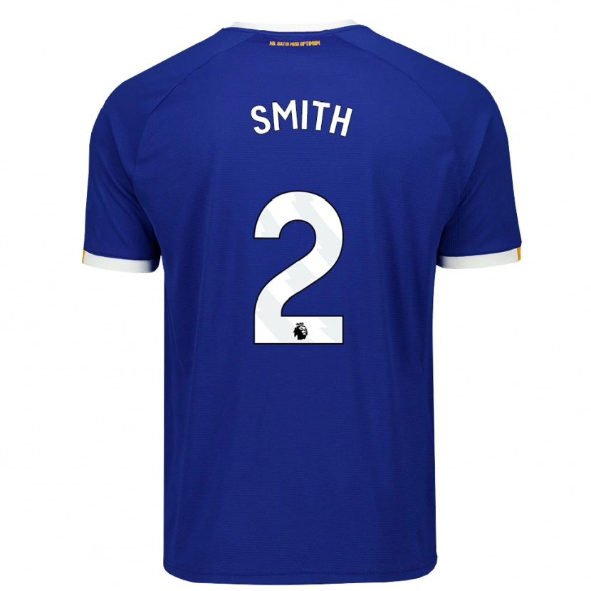 Danxen Heren Odin Samuels-Smith #2 Blauw Wit Geel Thuisshirt Thuistenue 2026/27 T-Shirt België