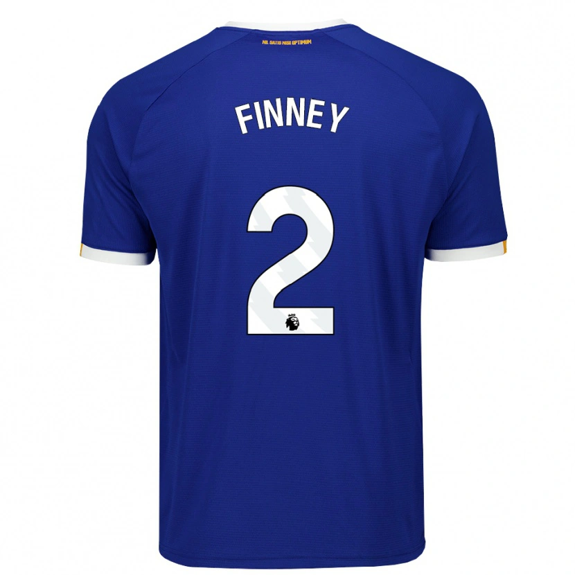 Danxen Heren George Finney #2 Blauw Wit Geel Thuisshirt Thuistenue 2026/27 T-Shirt België