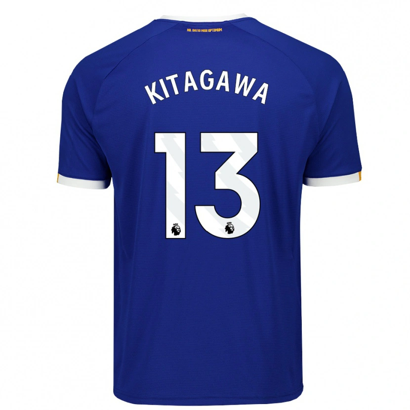 Danxen Heren Hikaru Kitagawa #13 Blauw Wit Geel Thuisshirt Thuistenue 2026/27 T-Shirt België