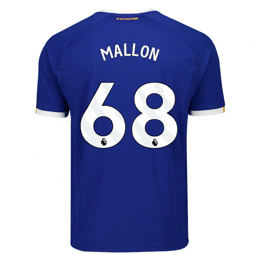 Danxen Heren Mathew Mallon #68 Blauw Wit Geel Thuisshirt Thuistenue 2026/27 T-Shirt België