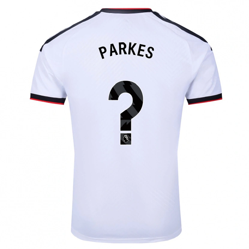 Danxen Heren Stefan Parkes #0 Wit Zwart Rood Thuisshirt Thuistenue 2026/27 T-Shirt België