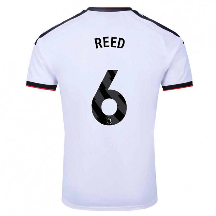 Danxen Heren Harrison Reed #6 Wit Zwart Rood Thuisshirt Thuistenue 2026/27 T-Shirt België