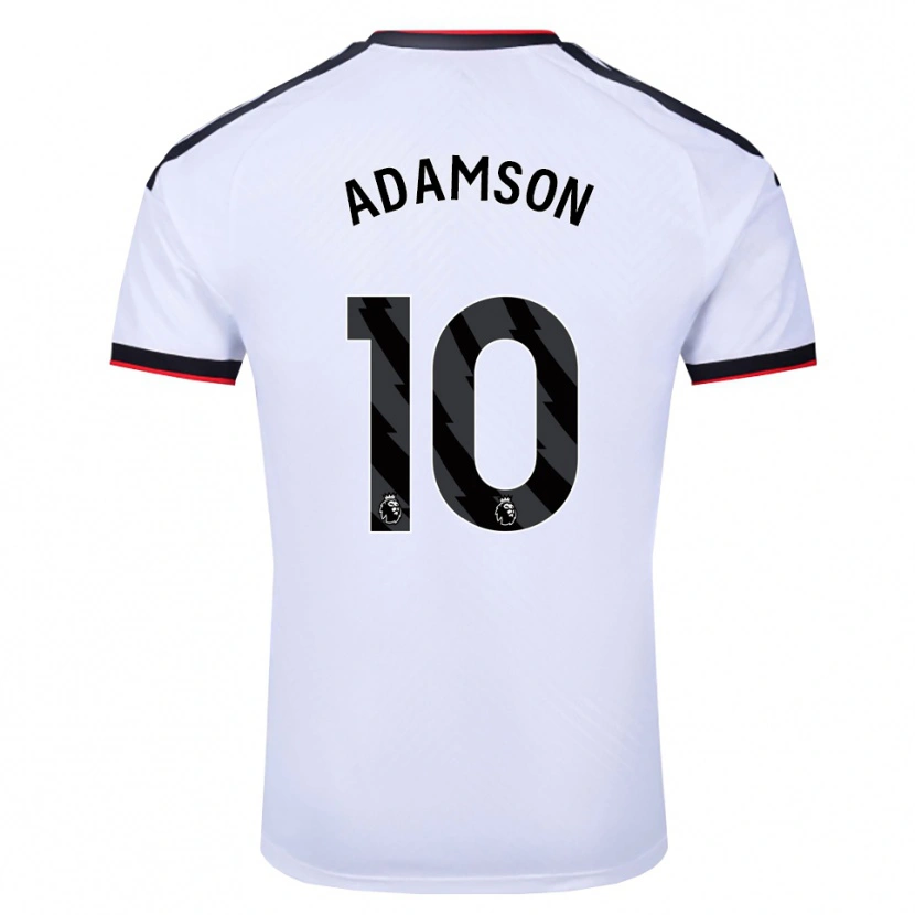 Danxen Heren Sasha Adamson #10 Wit Zwart Rood Thuisshirt Thuistenue 2026/27 T-Shirt België