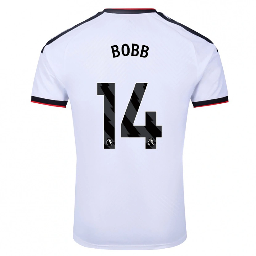 Danxen Heren Oscar Bobb #14 Wit Zwart Rood Thuisshirt Thuistenue 2026/27 T-Shirt België