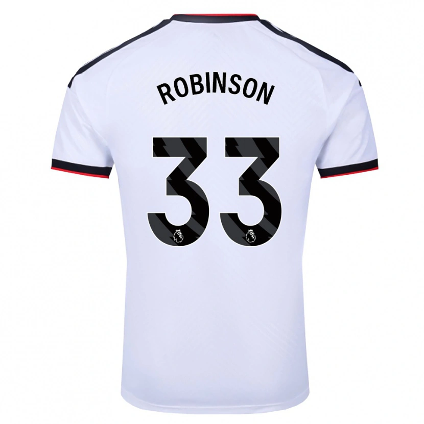 Danxen Heren Antonee Robinson #33 Wit Zwart Rood Thuisshirt Thuistenue 2026/27 T-Shirt België