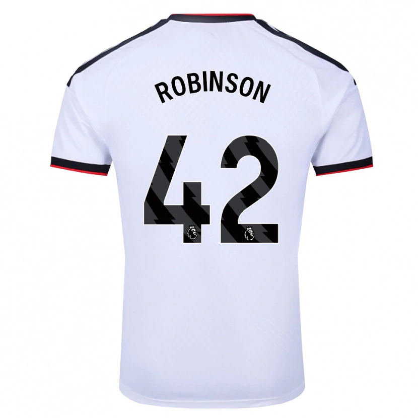 Danxen Heren Charlie Robinson #42 Wit Zwart Rood Thuisshirt Thuistenue 2026/27 T-Shirt België