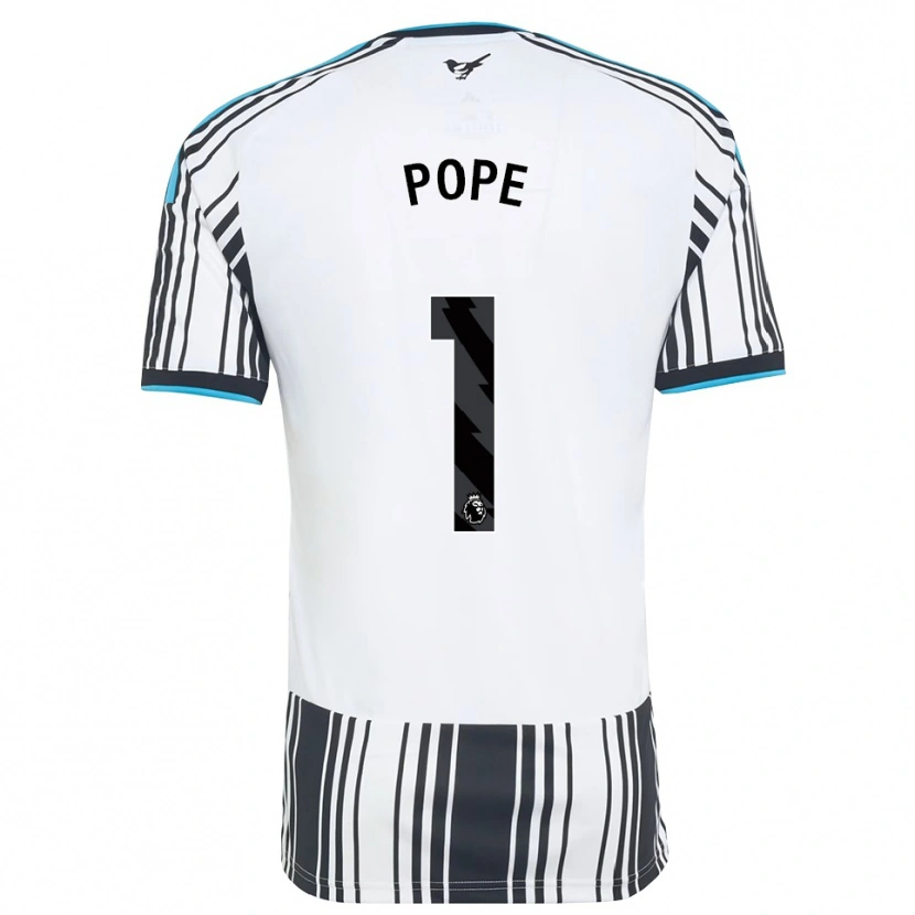 Danxen Heren Nick Pope #1 Hemelsblauw Zwart Wit Thuisshirt Thuistenue 2026/27 T-Shirt België