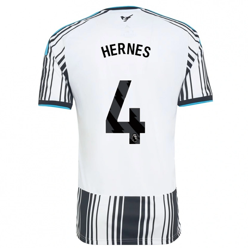 Danxen Heren Travis Hernes #4 Hemelsblauw Zwart Wit Thuisshirt Thuistenue 2026/27 T-Shirt België