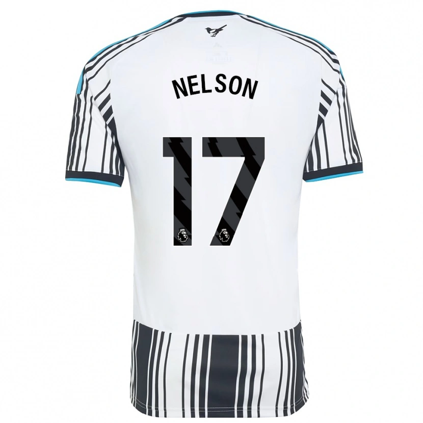 Danxen Heren Erin Nelson #17 Hemelsblauw Zwart Wit Thuisshirt Thuistenue 2026/27 T-Shirt België