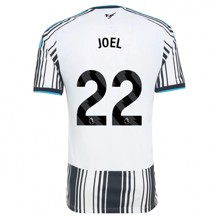 Danxen Heren Lois Joel #22 Hemelsblauw Zwart Wit Thuisshirt Thuistenue 2026/27 T-Shirt België