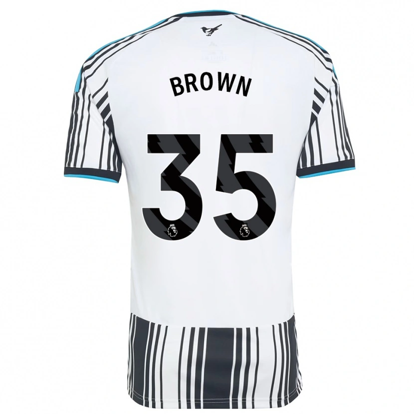 Danxen Heren Will Brown #35 Hemelsblauw Zwart Wit Thuisshirt Thuistenue 2026/27 T-Shirt België