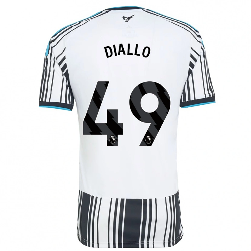 Danxen Heren Amadou Diallo #49 Hemelsblauw Zwart Wit Thuisshirt Thuistenue 2026/27 T-Shirt België