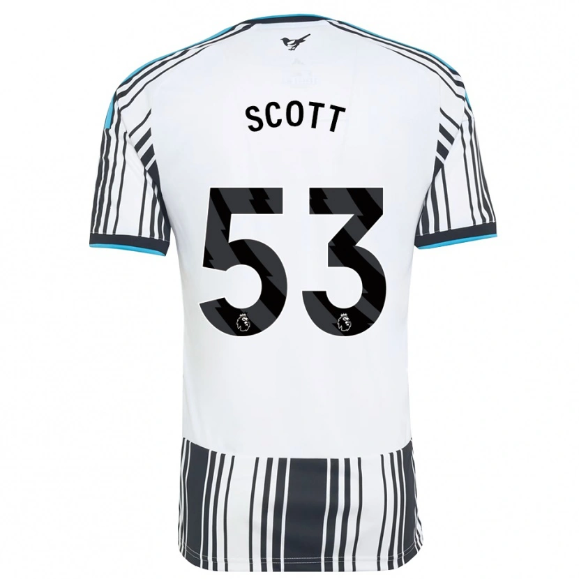 Danxen Heren Joshua Scott #53 Hemelsblauw Zwart Wit Thuisshirt Thuistenue 2026/27 T-Shirt België