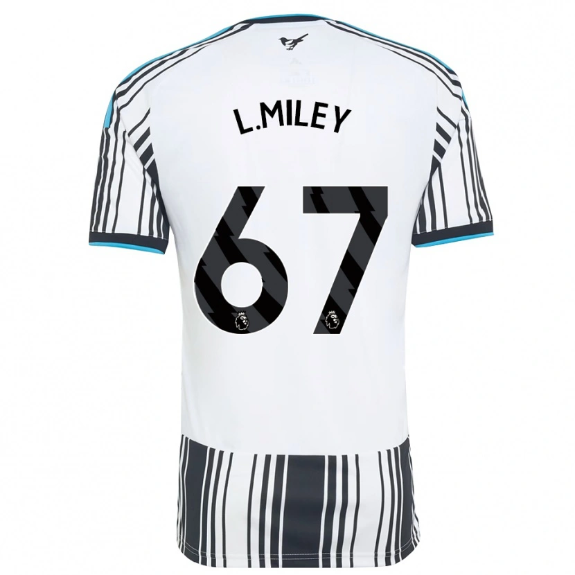 Danxen Heren Lewis Miley #67 Hemelsblauw Zwart Wit Thuisshirt Thuistenue 2026/27 T-Shirt België