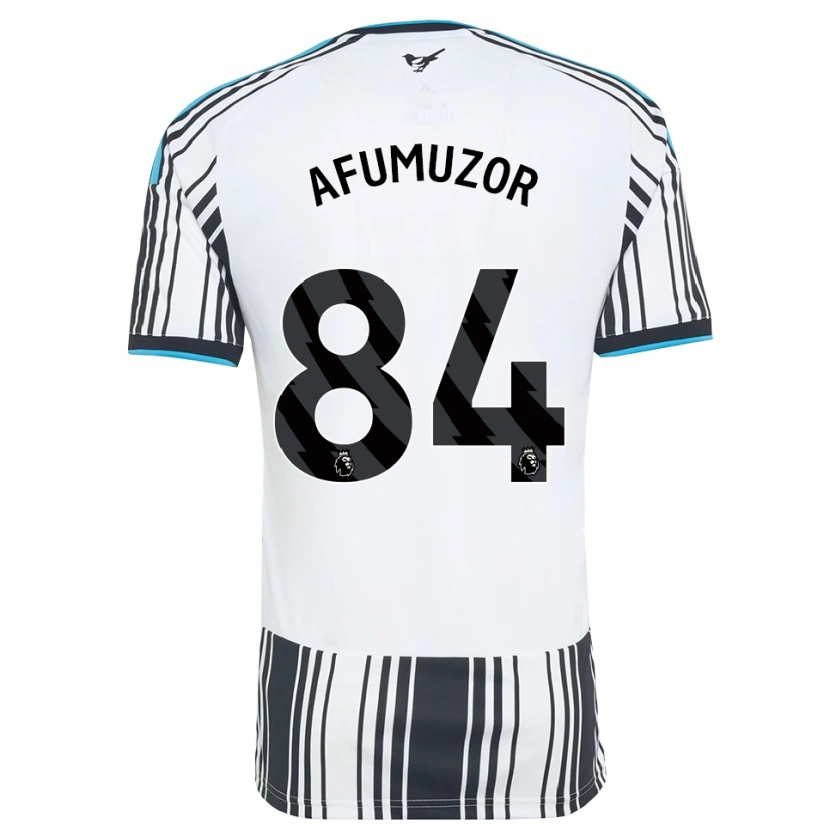 Danxen Heren Chukwudi Afumuzor #84 Hemelsblauw Zwart Wit Thuisshirt Thuistenue 2026/27 T-Shirt België