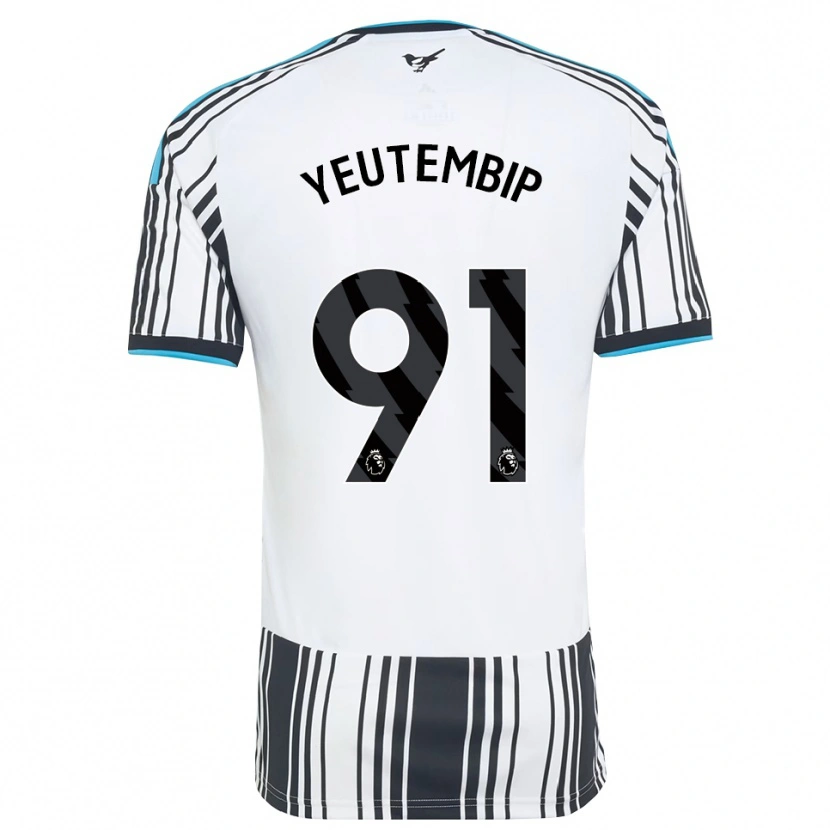 Danxen Heren Les Yeutembip #91 Hemelsblauw Zwart Wit Thuisshirt Thuistenue 2026/27 T-Shirt België
