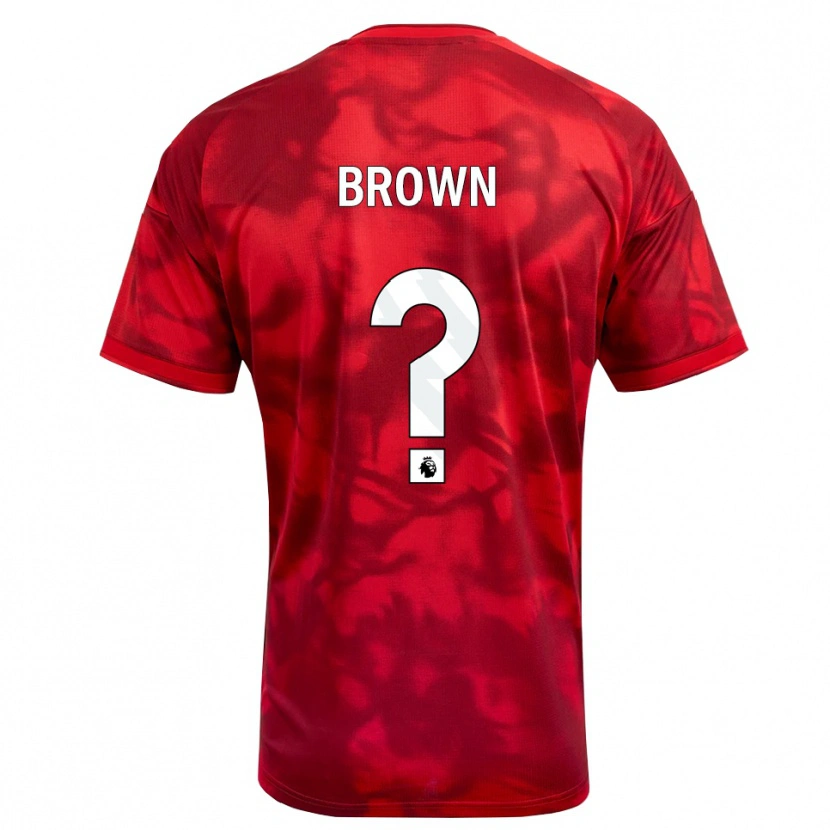 Danxen Heren Kasen Brown #0 Krimson Wit Thuisshirt Thuistenue 2026/27 T-Shirt België