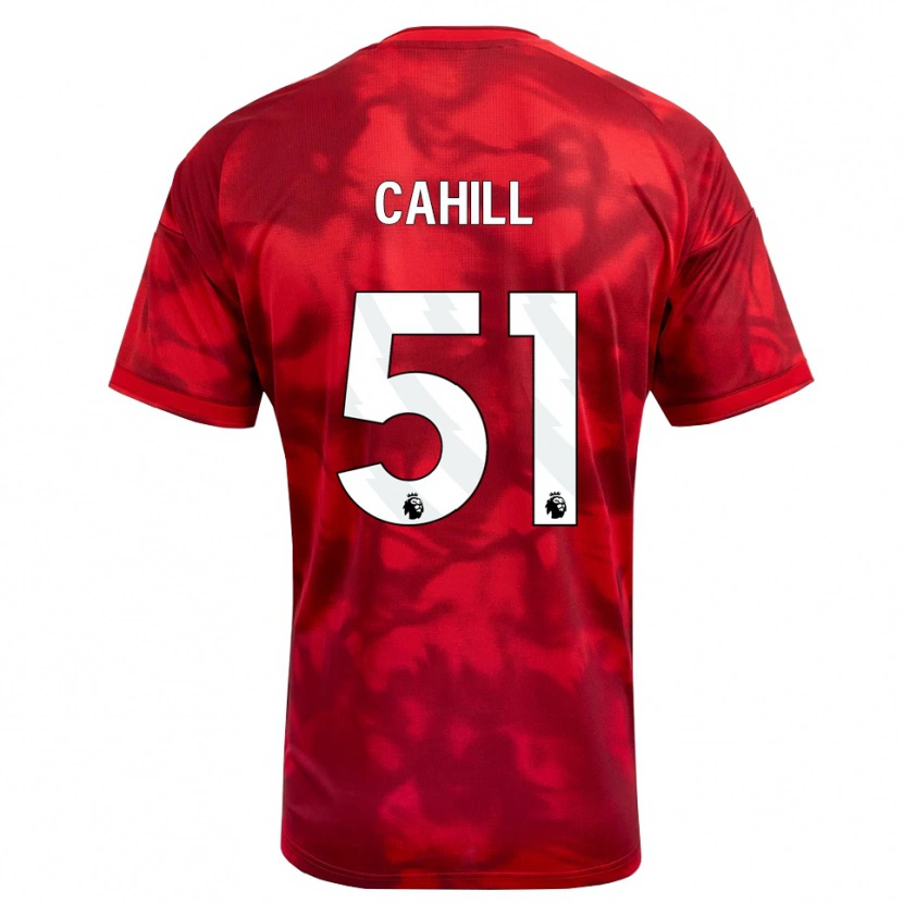 Danxen Heren Shae Cahill #51 Krimson Wit Thuisshirt Thuistenue 2026/27 T-Shirt België