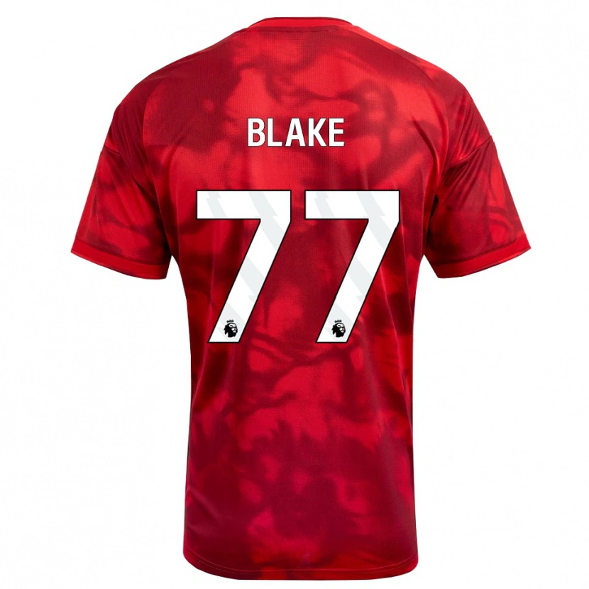 Danxen Heren Zyan Blake #77 Krimson Wit Thuisshirt Thuistenue 2026/27 T-Shirt België