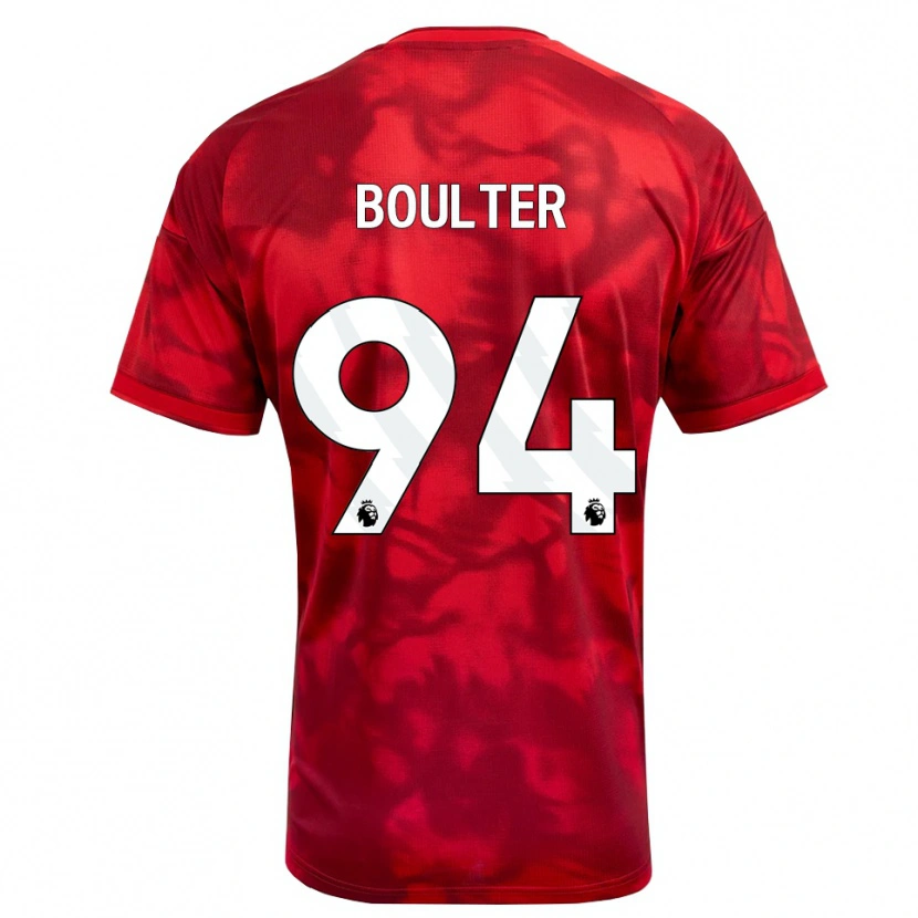 Danxen Heren Evan Boulter #94 Krimson Wit Thuisshirt Thuistenue 2026/27 T-Shirt België