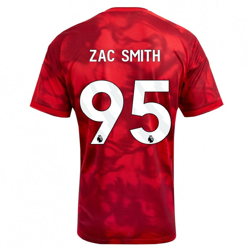 Danxen Heren Zac Smith #95 Krimson Wit Thuisshirt Thuistenue 2026/27 T-Shirt België